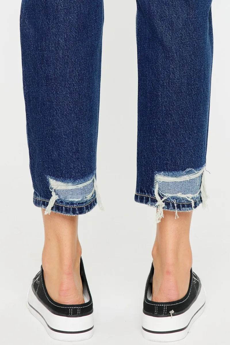Kancan High Rise Distressed Mom Fit Jeans Trendsi f29bfb36ac6147fabedb132cbaca6589-Max-Origin