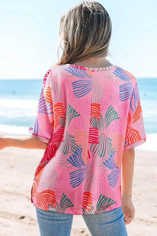 Printed Waffle Knit Oversized T-Shirt Trendsi f2cad5d9-e7bc-4e57-851c-3b93fb8d87e5-Max-Origin