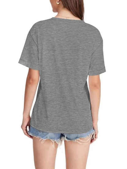V-Neck Pocket T-Shirt Trendsi f328c3fdb9b74ba9bef67db453250d88-Max-Origin