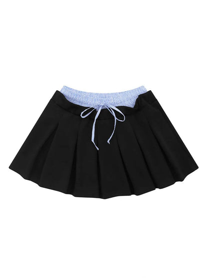 Drawstring Pleated Mini Skirt Trendsi f388fcbd-1aae-4375-91b6-0f08ec6ee678-Max-Origin