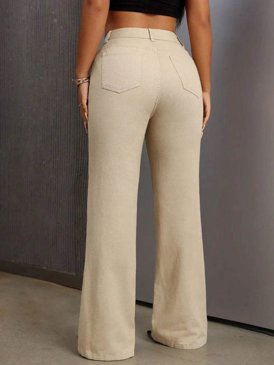 Bootcut Jeans with Pockets Trendsi f41fbbf8-df88-4aa0-8779-d0fad45be957-Max