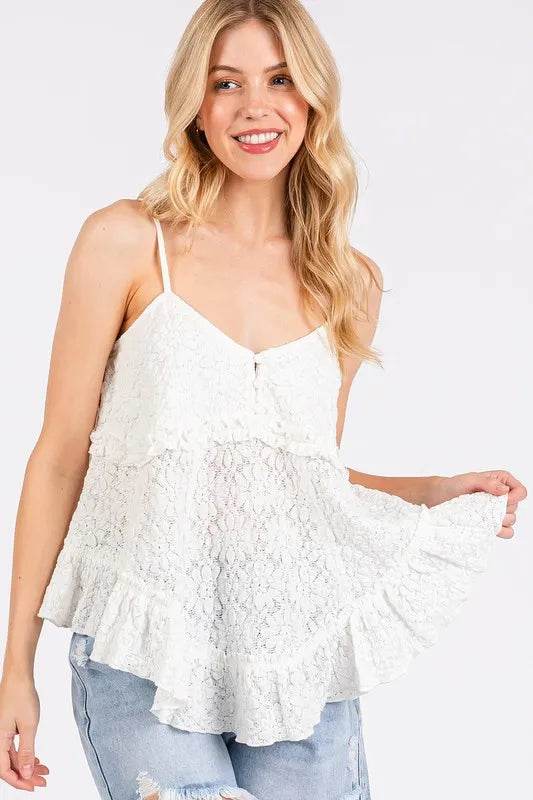 Mittoshop Textured V-Neck Cami Trendsi f4328008-c7e9-436c-83c9-fcc5c5e3802e-Max