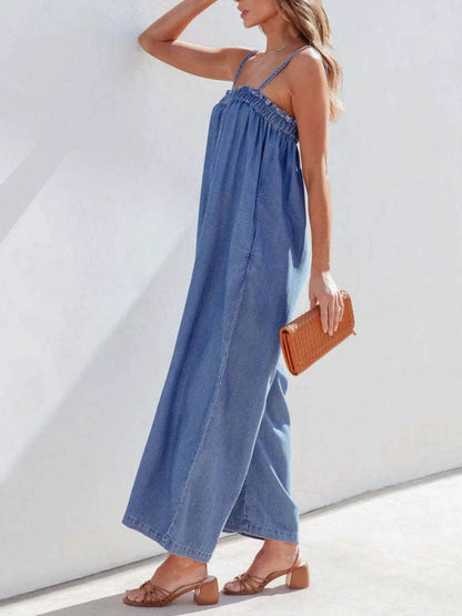 Spaghetti Strap Wide Leg Denim Jumpsuit Trendsi f5618f64-35e1-4d52-943f-fbe7feb5b943-Max-Origin