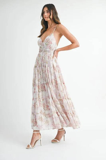 MABLE Floral Print Tiered Cami Maxi Dress Trendsi f57eaedb0b7a4d94bcb2b5ca47beca6d-Max-Origin