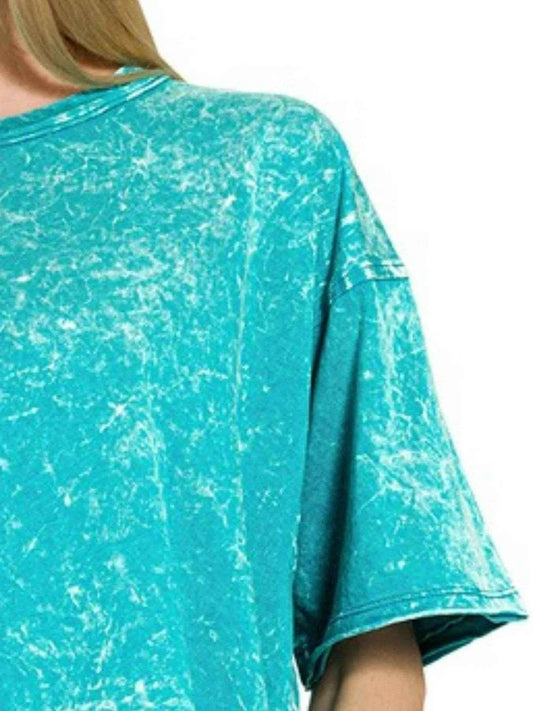 Zenana Acid Crinkle-Washed Oversized T-Shirt Trendsi f5be5434-d246-44c0-88f3-4c2d06598702-Max-Origin