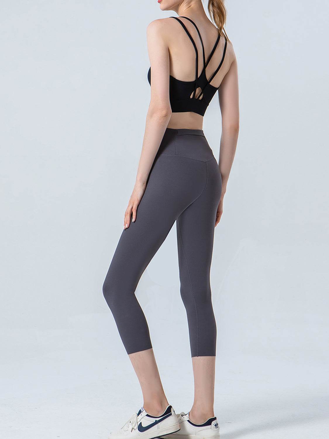 Wide Waistband Cropped Sports Leggings Trendsi f5e55949bd474241ade0be8b06cc6582-Max