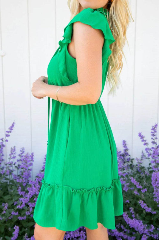 Ruffled Sleeveless Mini Dress Trendsi f62f8000-5da8-475a-8319-43df2243720b-Max