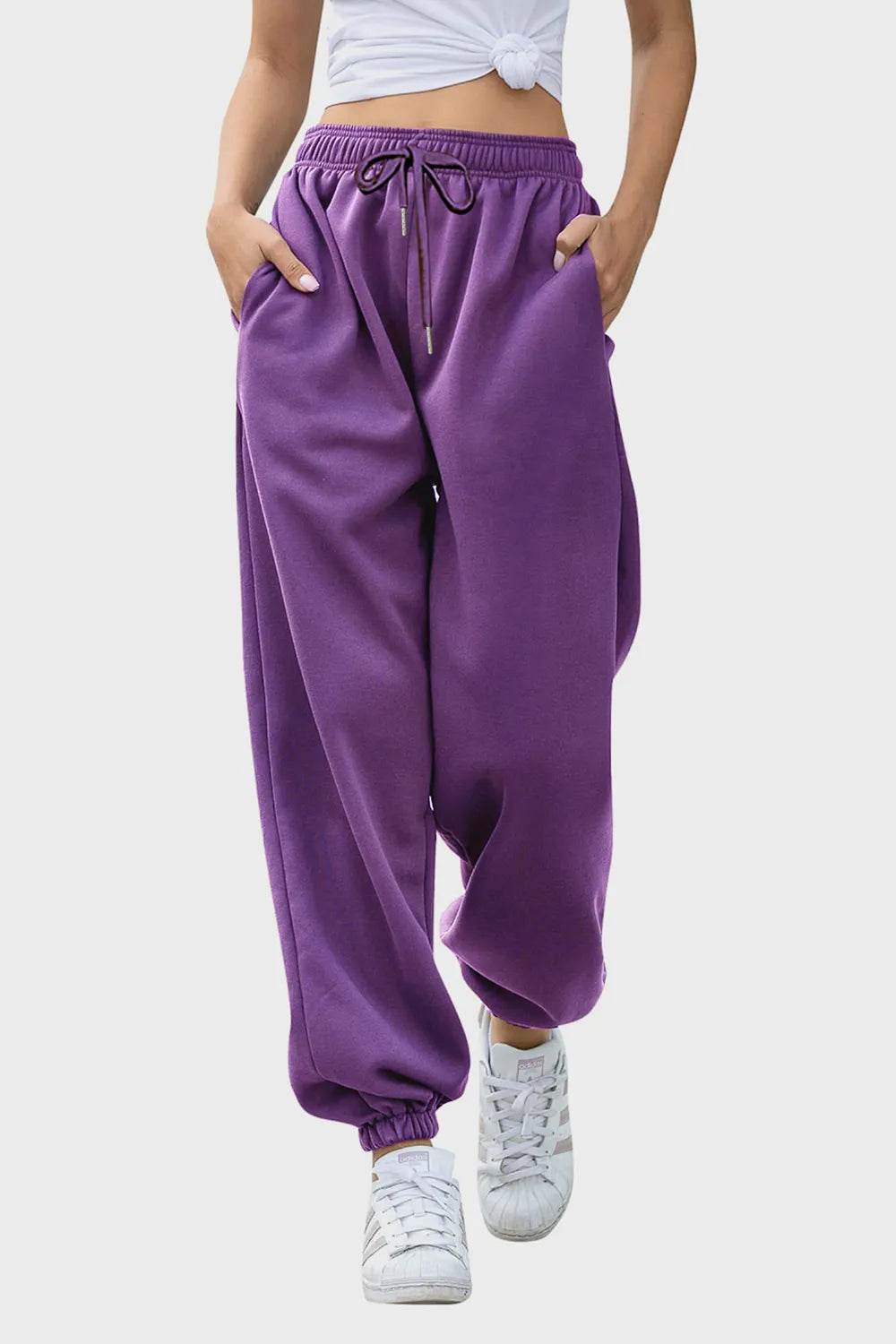 Elastic Waist Joggers with Pockets Trendsi f7108959-07e8-4096-8a67-1abe436b2ac3-Max