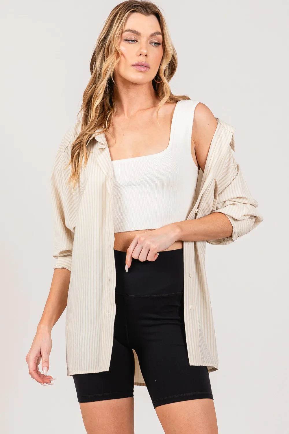 SAGE + FIG Striped Button Up Long Sleeve Shirt Trendsi f728d642-620c-4a31-a8d7-98c4f0f1b25d-Max