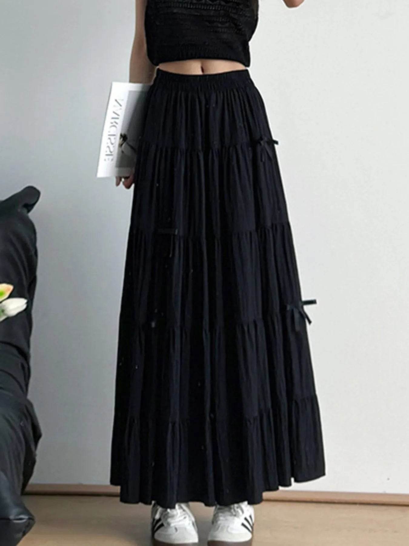 Tiered Elastic Waist Maxi Skirt Trendsi f73383f0-1426-4e0c-87fb-452f148850c7-Max-Origin