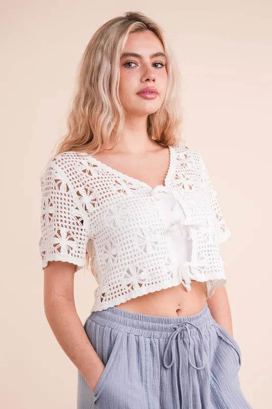 VERY J Front Tie Crochet Crop Top Trendsi f7d5cd6dbeff4b648a22bcc873d5c356-Max-Origin