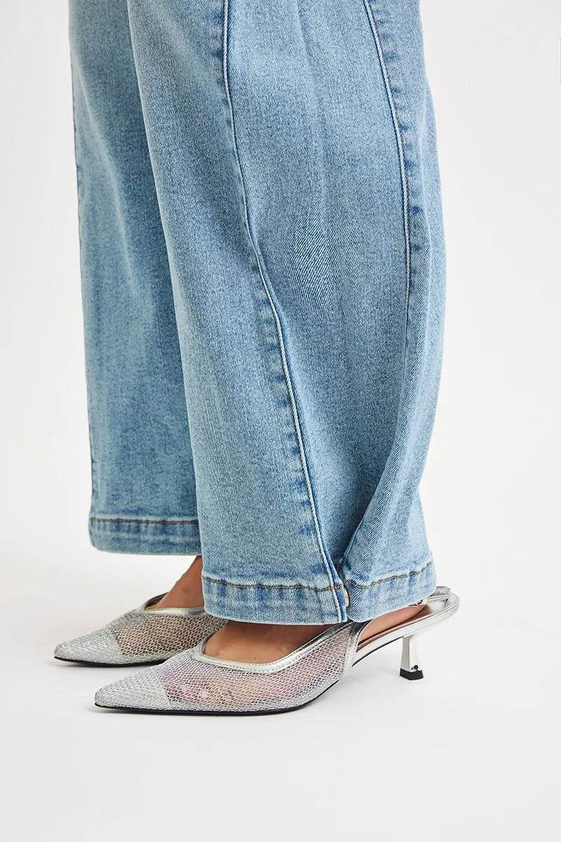 RISEN Mid Rise Wide Barrel Transferable Leg Snap Jeans Trendsi f83b9853c452482dad68704856bb17d7-Max-Origin