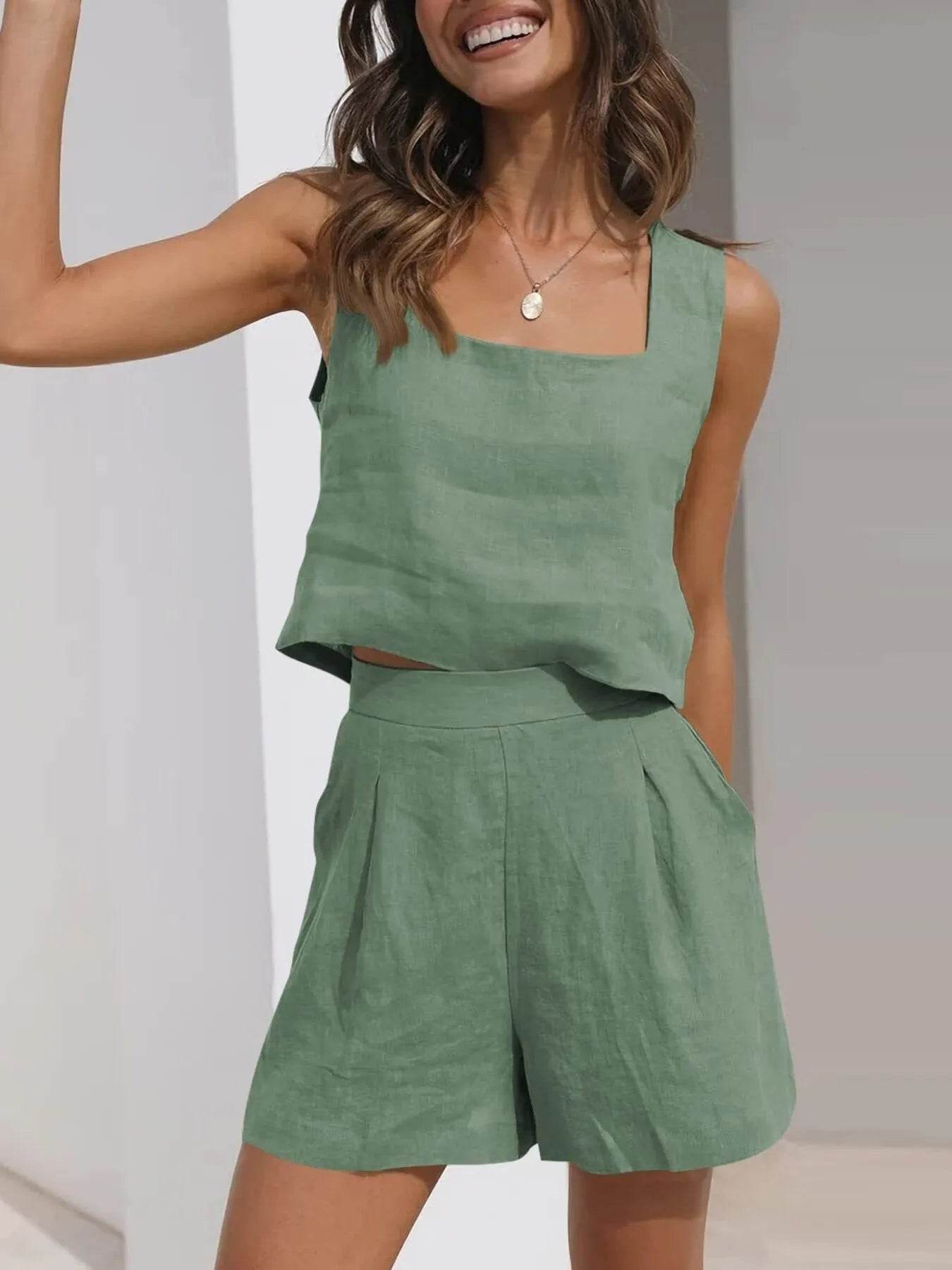 Square Neck Tank and Shorts Set Trendsi f8746b044f444023acb761167e2a51aa-Max-Origin