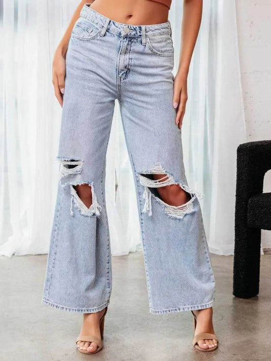Distressed Wide Leg Jeans with Pockets Light Trendsi f87e96e9-9a7a-42f0-9e4f-21afe31f74e4-Max