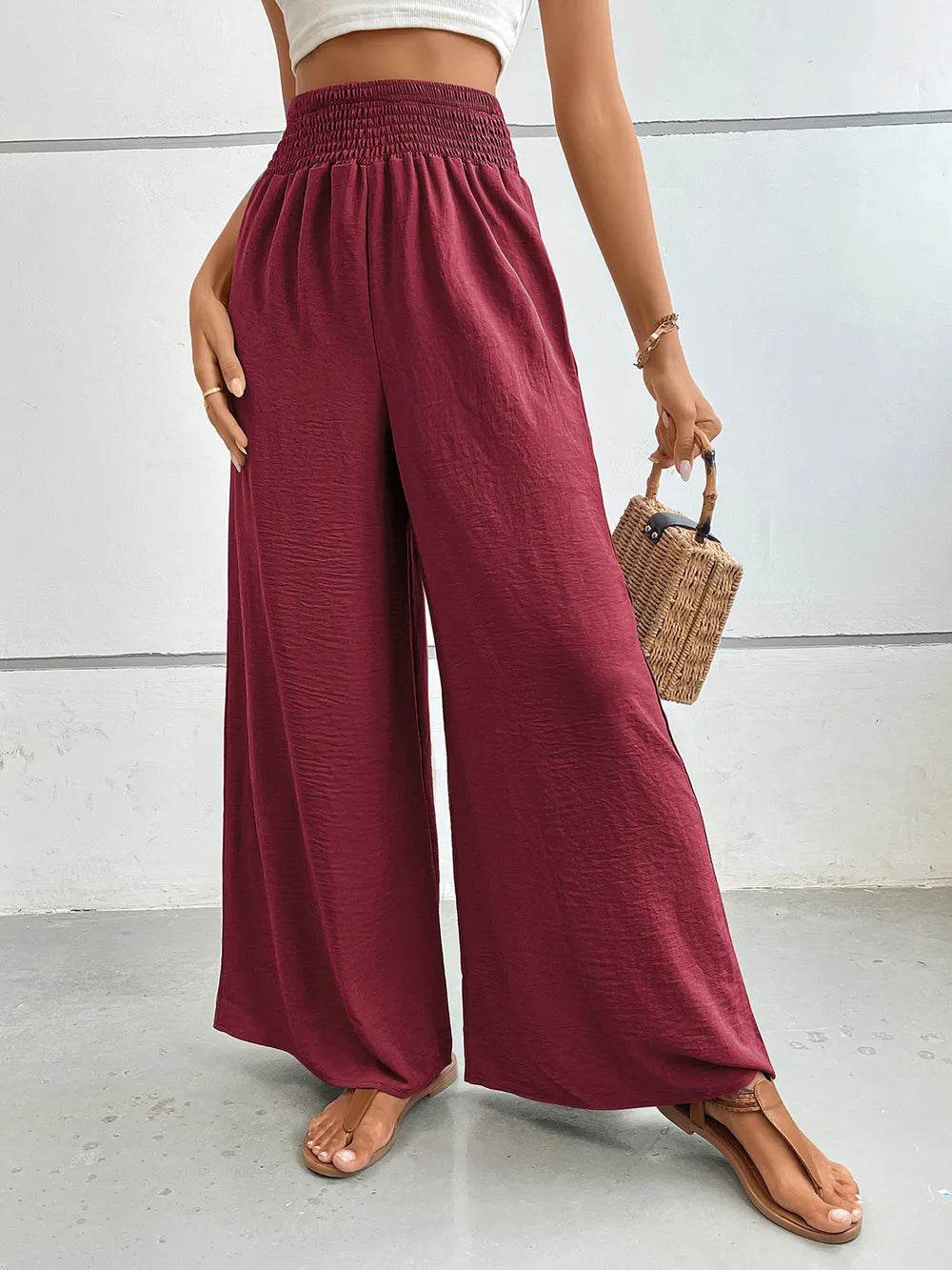 Perfee Wide Leg Pants with Pockets Trendsi f8cec149-74f8-46be-9f66-8ac622cce2d8-Max