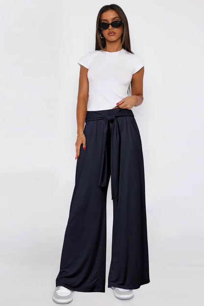 Tied Wide Leg Pants with Pockets Trendsi f8d43df7-280c-4d91-b9dc-60499638a802-Max