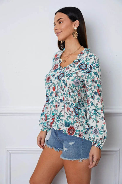 Floral Notched Long Sleeve Blouse Trendsi f91f140f-b14b-4f68-a054-22ea4bc53346-Max