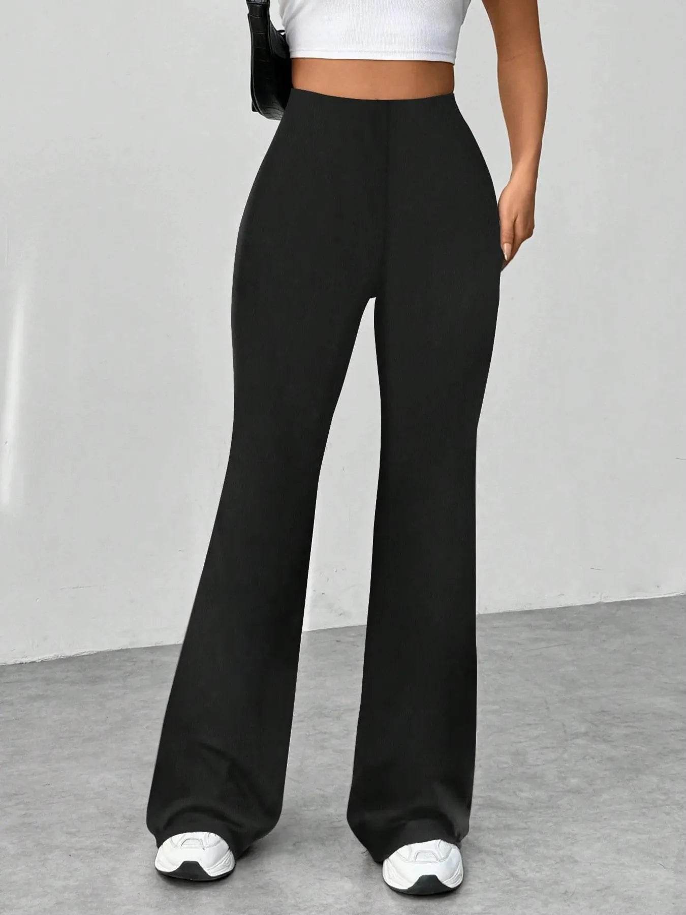 High Waisted Flare Pants Trendsi f930a4a7d9654f6b9b64f556f9cb9d3b-Max-Origin