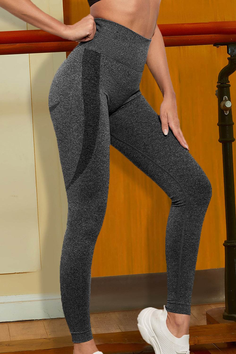 Wide Waistband Sports Leggings Trendsi f93fb5291c404672857ba4f20993bf20-Max