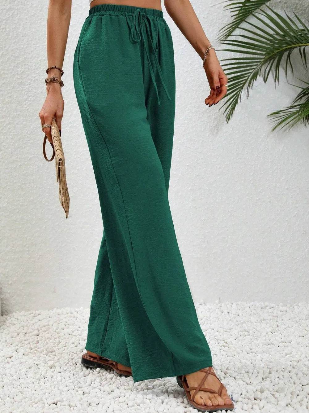 Wide Leg Drawstring Pants Trendsi f9863152-3eb9-446d-8383-252a4005d823-Max