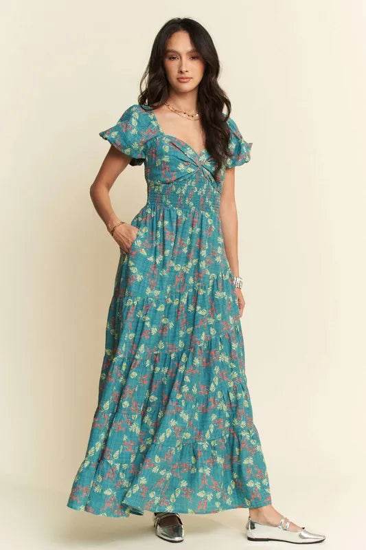 Davi & Dani Lightweight Sweetheart Neck Textured Tiered Maxi Dress Trendsi fa2542c0dfe14119ac4fa6cea8912fa5-Max-Origin