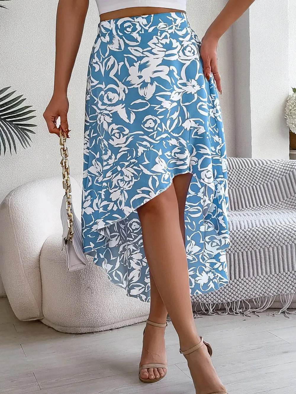 High-Low Printed High Waist Skirt Trendsi faeb7048-ccb6-4ac4-8def-f3237f4c46b1-Max
