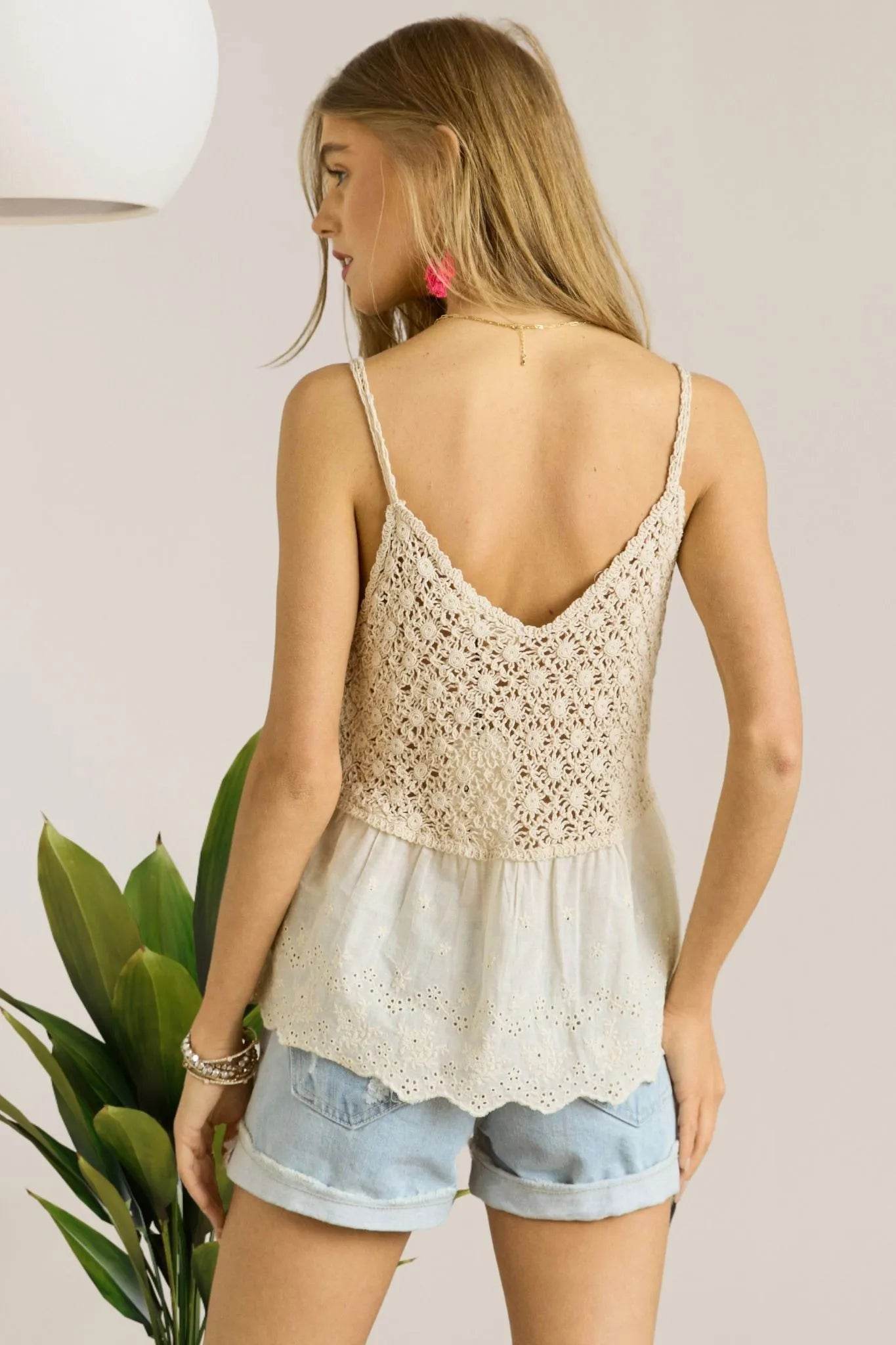 ADORA Crochet V Neck Tank Top Trendsi faf55165d5cf4310a0c0fd35edee2328-Max-Origin