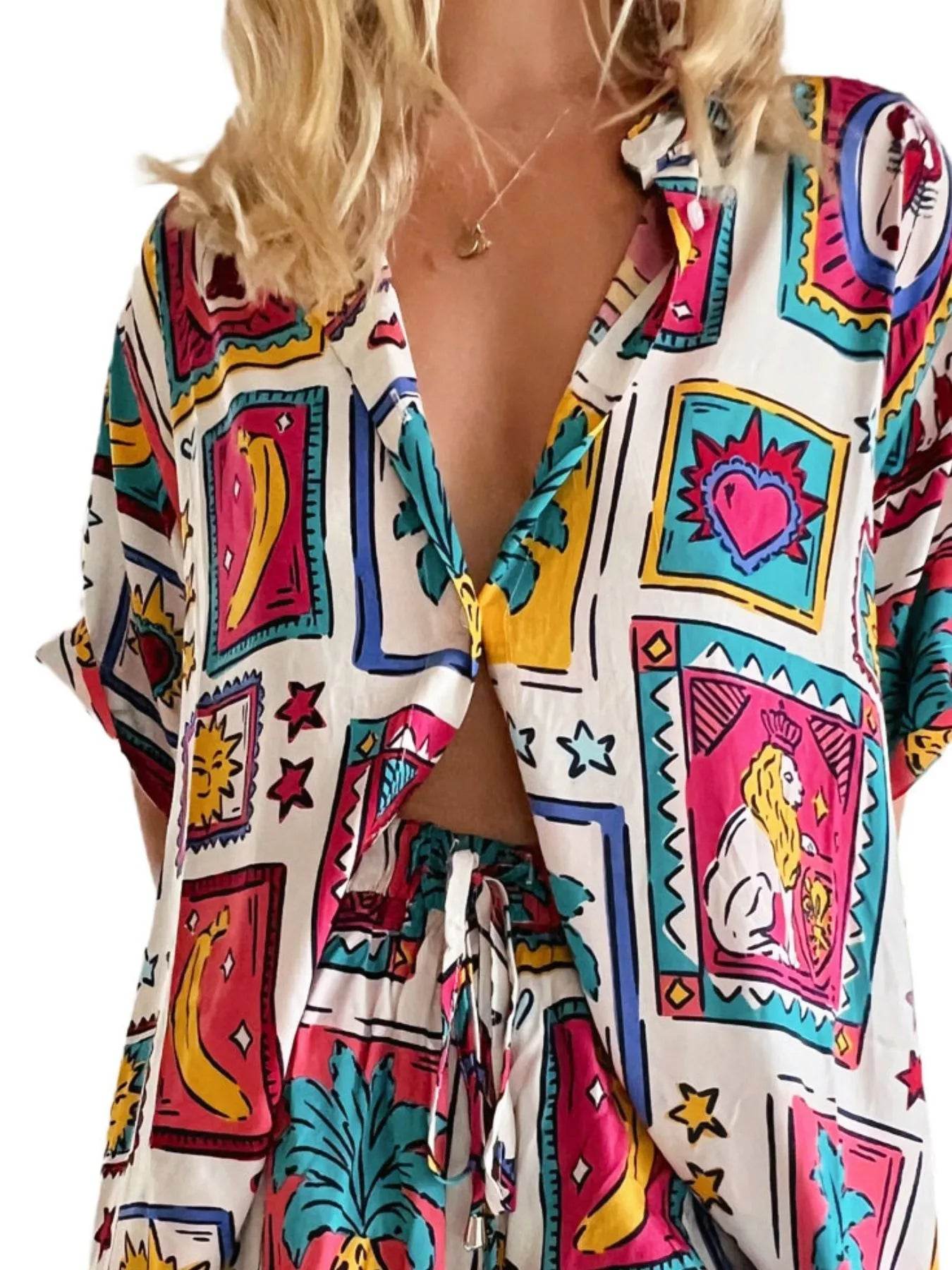 Printed Button Up Shirt and Shorts Set Trendsi fb64b83a-9327-4b81-8090-ad3d57666ea9-Max-Origin