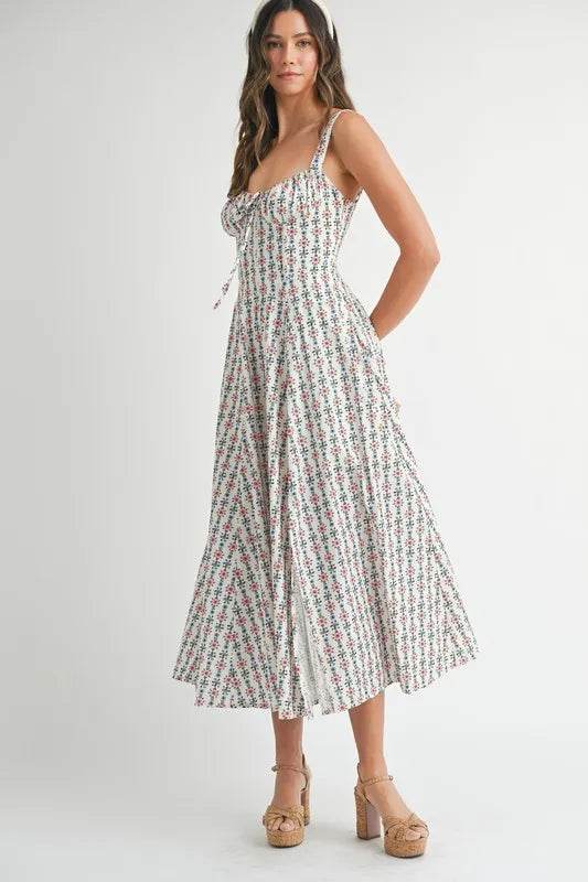 MABLE Floral Print Bustier Back Lace Up Midi Dress Trendsi fb6c66dde8694d43a3893455852b75dc-Max-Origin
