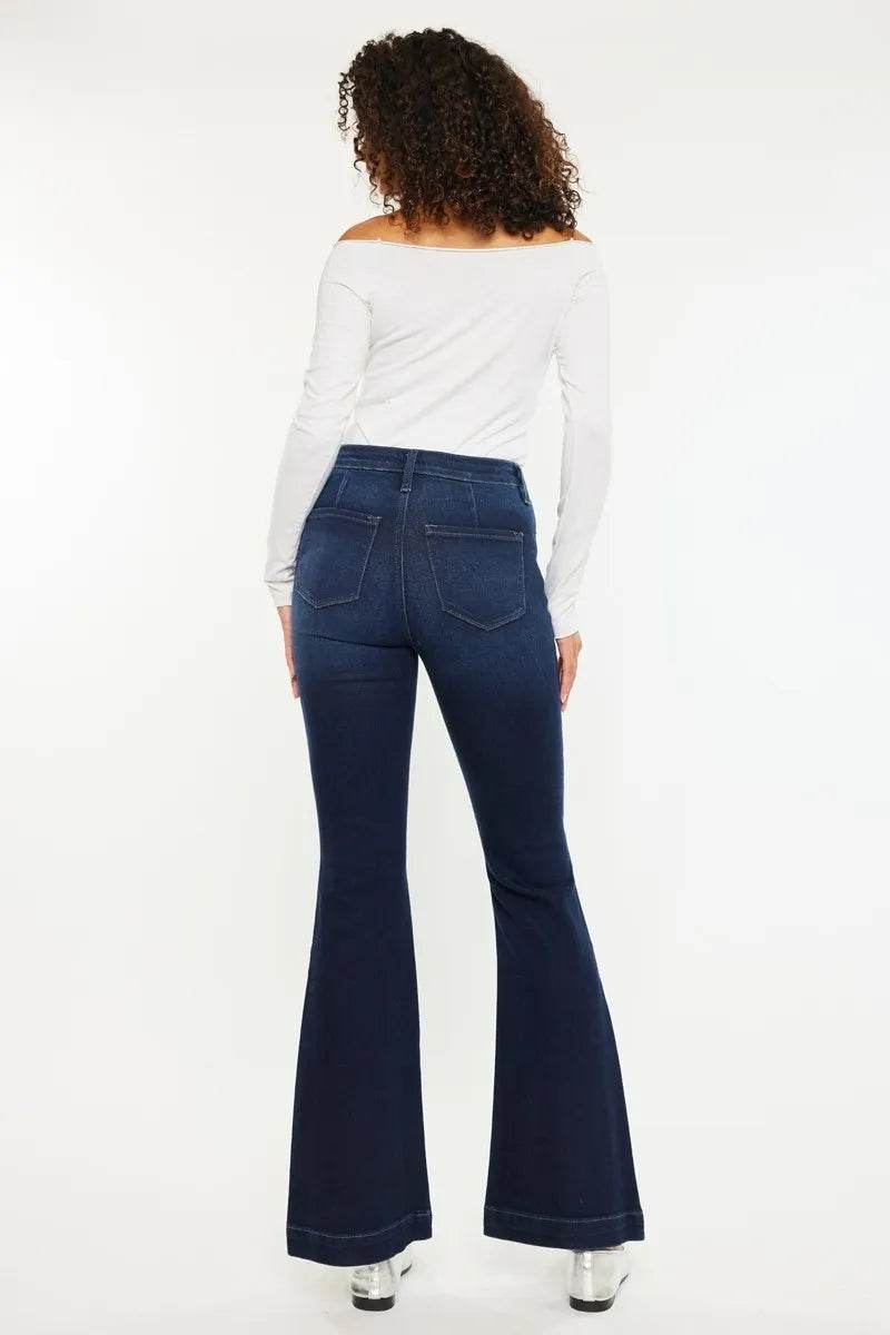 Kancan Button Fly High Rise Distressed Flare Jeans Trendsi fbb1ae80be7a430e94b0a3821754df66-Max-Origin