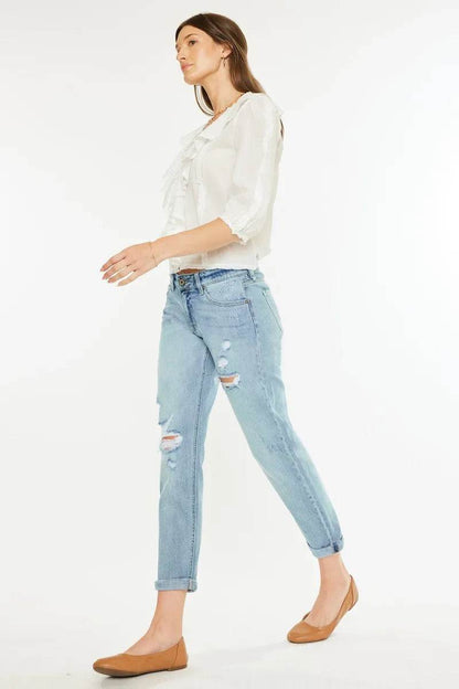 Kancan Mid Rise Distressed Boyfriend Fit Jeans Trendsi fbb878067c5b4984beeb3dc7ad5b0c55-Max-Origin