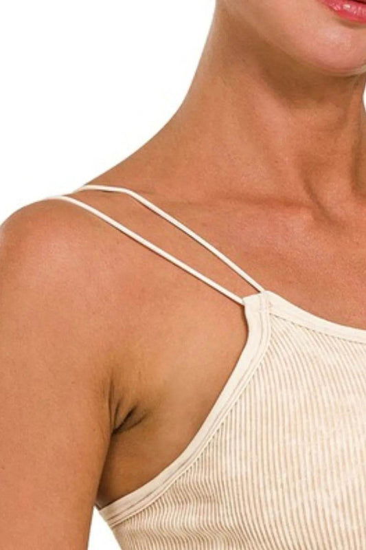Zenana Washed Ribbed Seamless Double Strap Brami Trendsi fbcd584a-34d7-4cda-bac8-1e7ea03176a3-Max-Origin