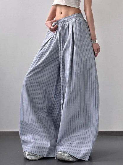 Striped Wide Leg Pants with Drawstring Waist Blue Gray Trendsi fbf98348-632a-4f17-a208-55bf8e949df6-Max-Origin