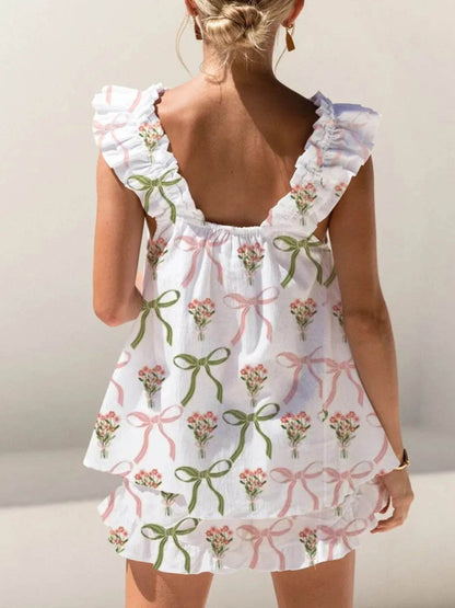 Ruffled Striped Tank and Shorts Set Trendsi fc10e3ef-509c-45cf-bd1b-9d64e63ea487-Max-Origin