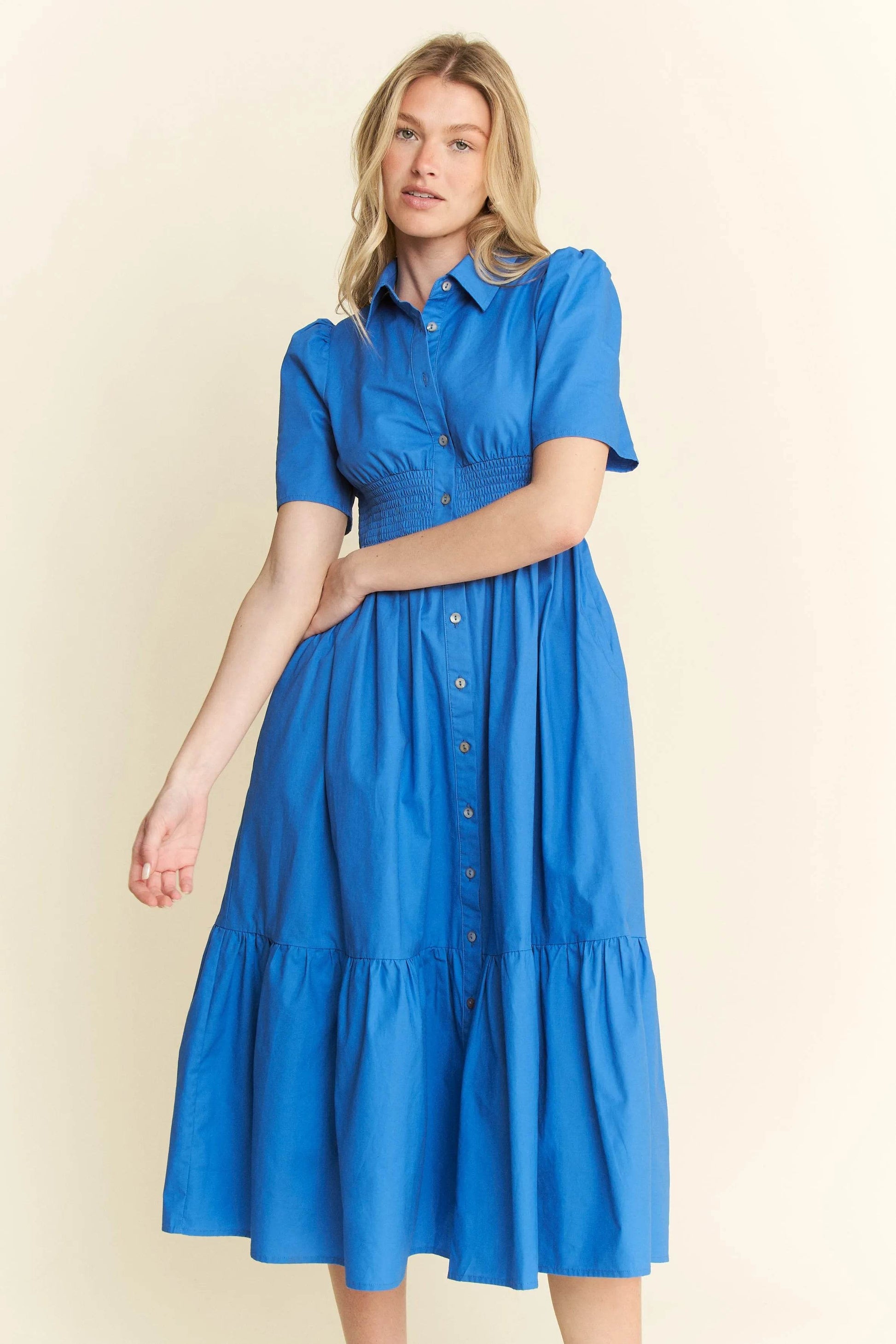 Jade By Jane Short Sleeve Button Down Midi Dress Trendsi fc58ba0a66704810a8a31699ecf8f8bc-Max-Origin