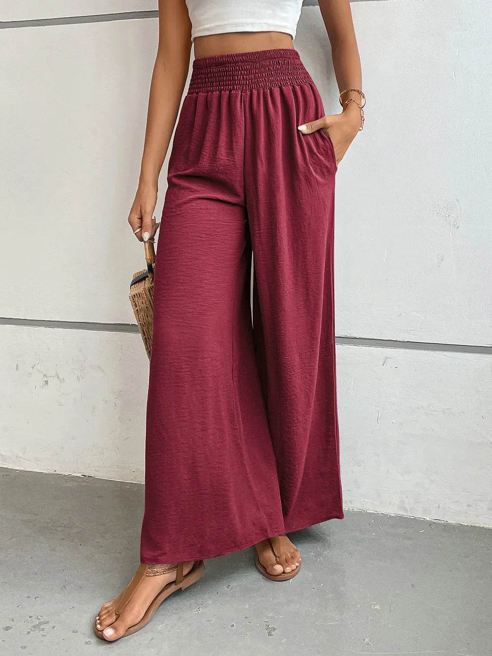 Perfee Wide Leg Pants with Pockets Trendsi fc6682b9-4903-4c7d-b0be-6f214050e50c-Max