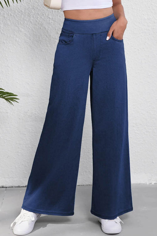 Wide Leg Jeans with Pockets Medium Trendsi fcb8a66d-5e48-4df1-b786-592bc1429559-Max