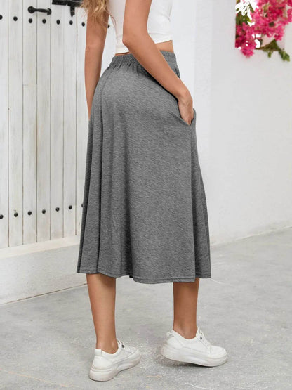 Elastic Waist Skirt With Pockets Trendsi fd58b5ad-89e4-4725-b425-c5e6cd2224f1-Max-Origin