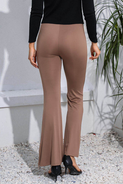 High Waist Long Flare Pants Trendsi fd6f7ae4352b4fe995c1780220e1a4b4-Max