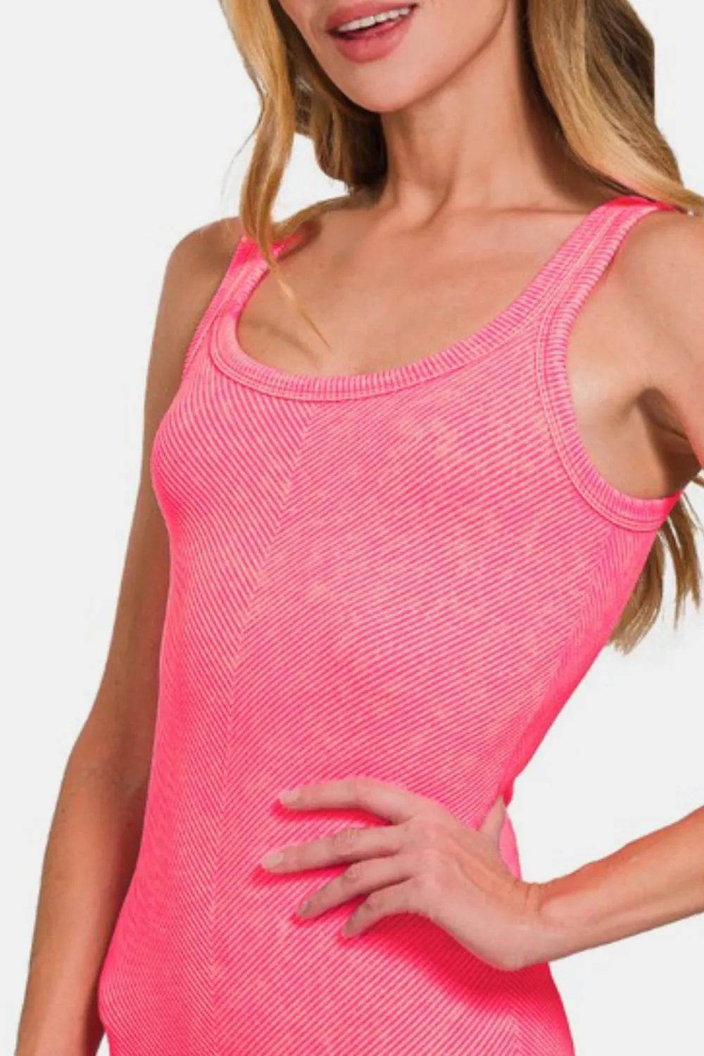 Zenana Ribbed Scoop Neck Tank Trendsi fda01868-3f78-4325-a6c9-52a7adba8921-Max