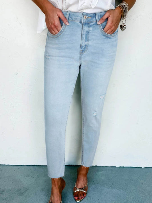 Mid Rise Ankle-Length Distressed Skinny Jeans Light Blue Trendsi fdb03378f58c4fb780eab31277c440ab-Max-Origin
