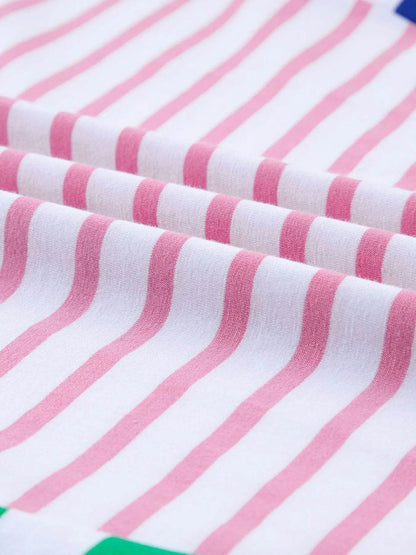 Colorful Striped Oversized T-Shirt Trendsi fe2493ab-6e34-4239-936c-6c45ef904eb0-Max-Origin