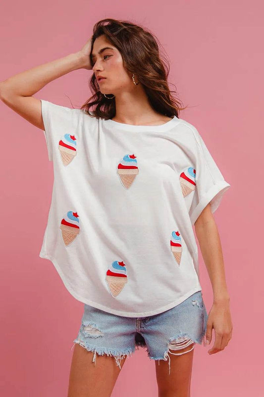 BiBi Solid Terry With Fourth Of July Theme Patched Top Trendsi fe6b9122880b426684affe7d8b5e5b11-Max-Origin