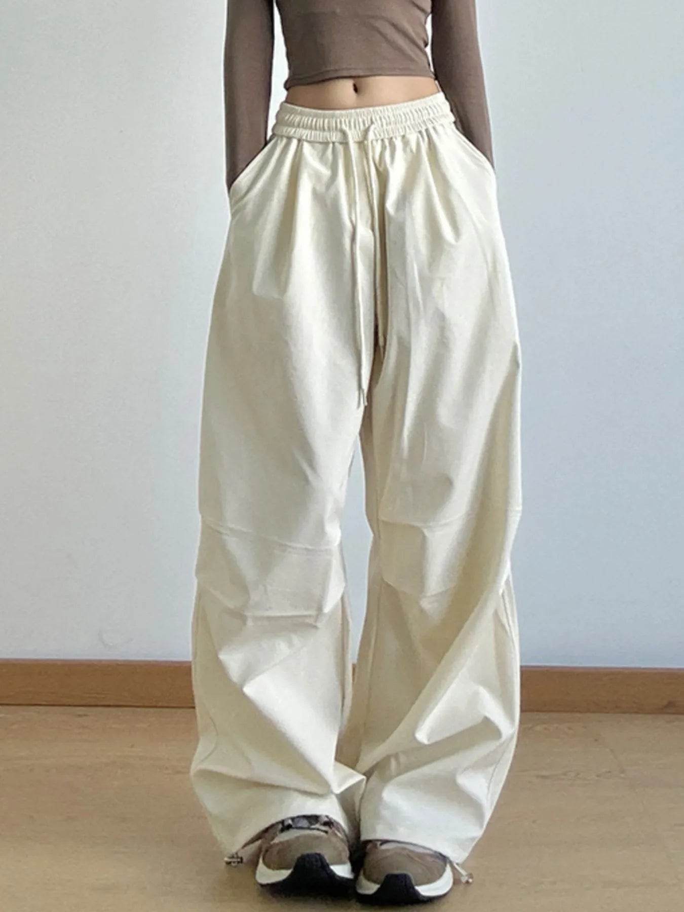 Oversized Wide Leg Drawstring Pants Trendsi fe74695f-ef60-43f4-8ac8-7648a3909979-Max-Origin