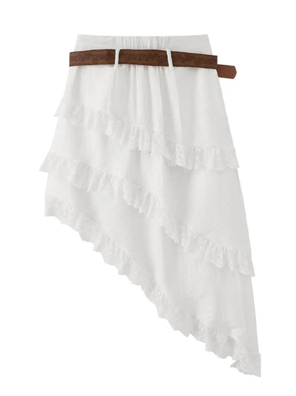 Asymmetrical Lace Ruffle Skirt Trendsi fe8649b9-0912-4719-9fb4-c863458ad290-Max-Origin