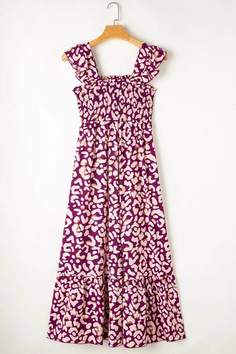 Ruffled Printed Wide Strap Dress Trendsi fea3a808-e508-445f-9826-23217b9b19bf-Max
