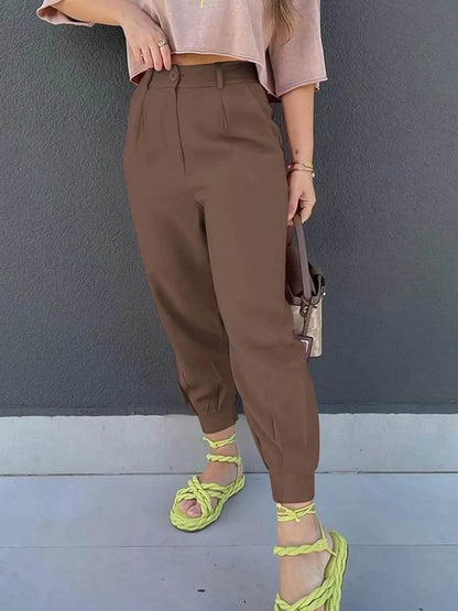 High Waist Cropped Pants Mocha Trendsi fed2daca-f2c1-4a73-8845-50dffb45457f-Max