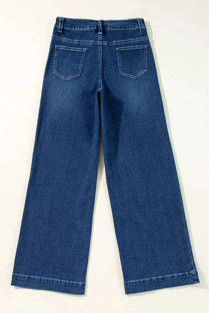 Front Pocket Patch High Waisted Wide Leg Jeans Trendsi fed7adbc-c383-47dd-84ca-7025942cc87e-Max