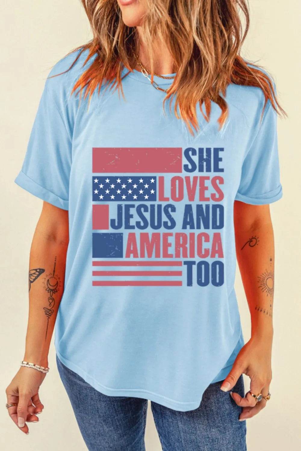 Patriotic US Flag Round Neck Short Sleeve T-Shirt Trendsi ff5119a4-bfbe-4351-8f7c-73c83aaa0802-Max-Origin