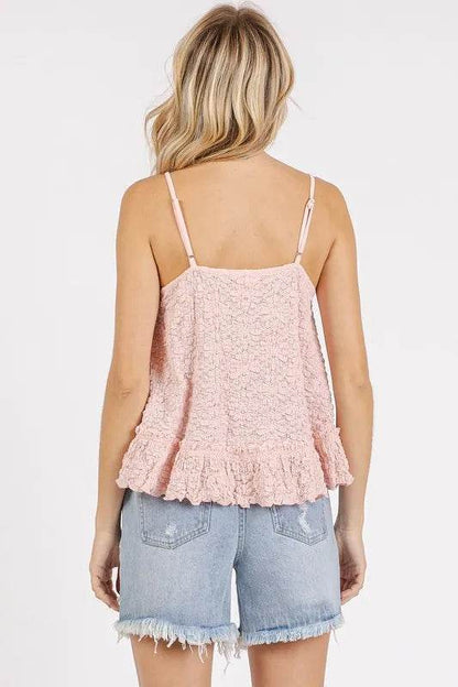 Mittoshop Textured V-Neck Cami Trendsi ffbc0795-d10b-4d57-a0bd-356b2586b62a-Max